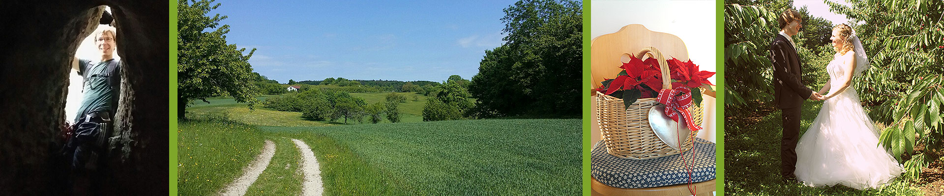Panorama Blick über Leimersberg